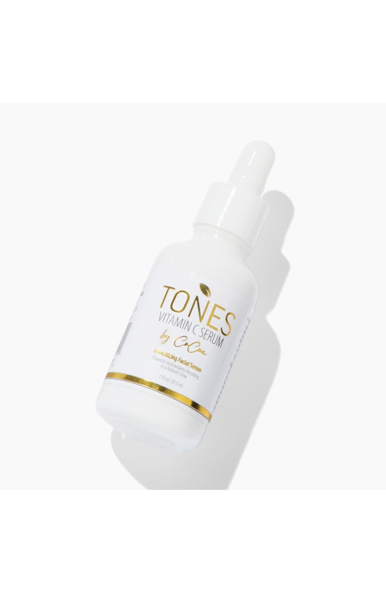 TONES by Cocoa Vitamin C Serum with Probiotics - Anti-Acne & Dark Spot Corrector 29.5ml, Alternate, color, With Golden Words