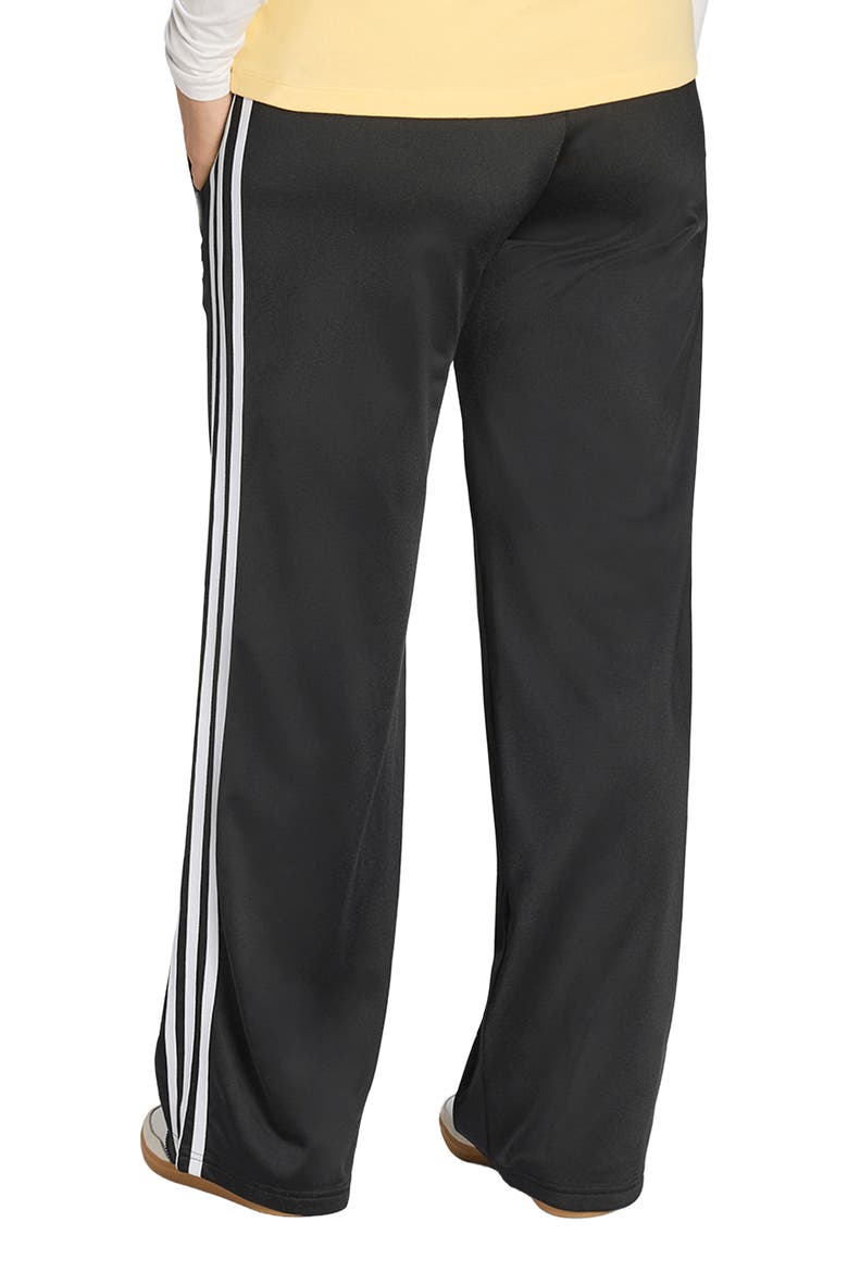 Smocked Firebird Track Pants, Alternate, color, BLACK