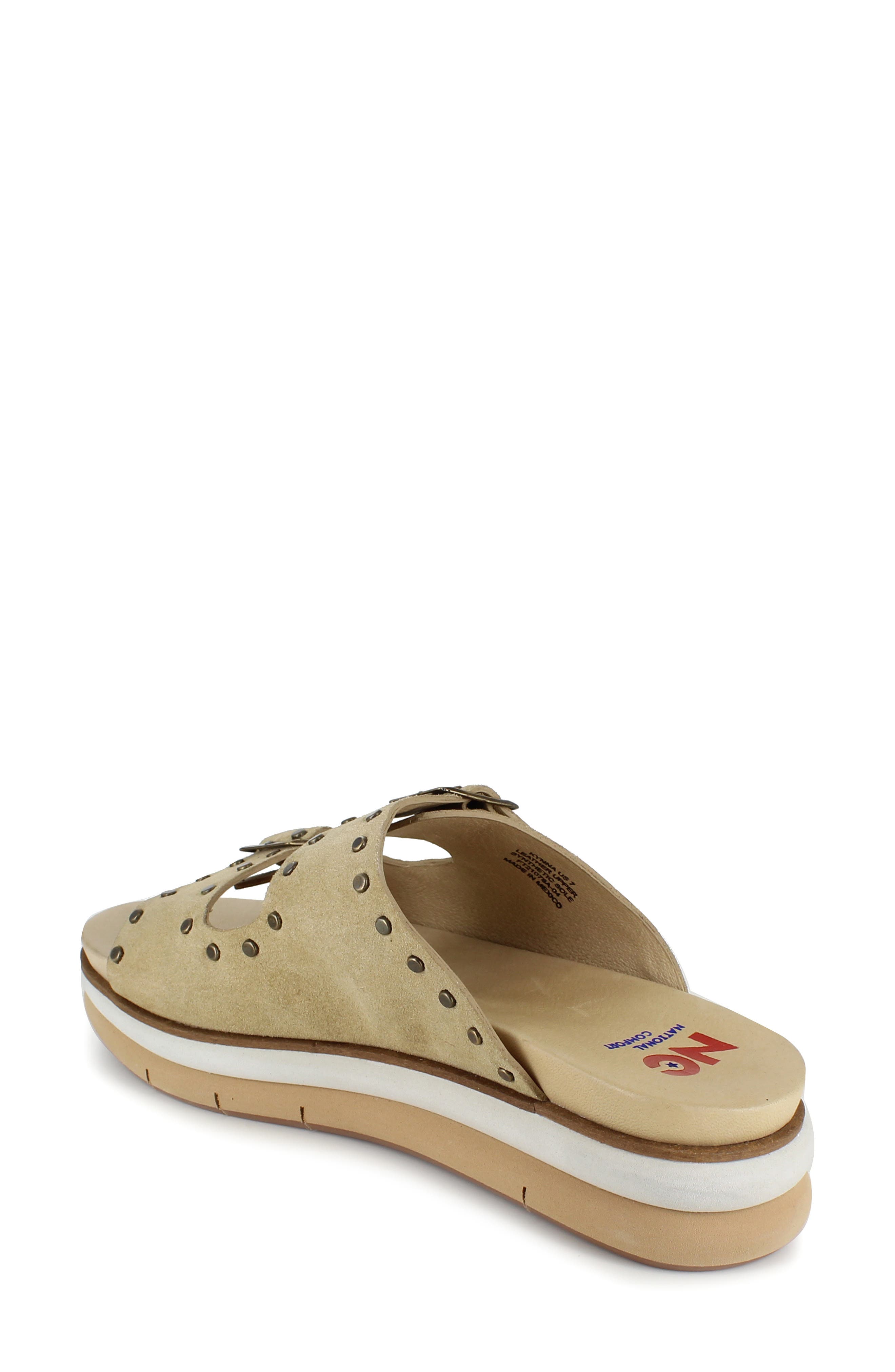 Kynna Studded Platform Slide Sandal - image 4