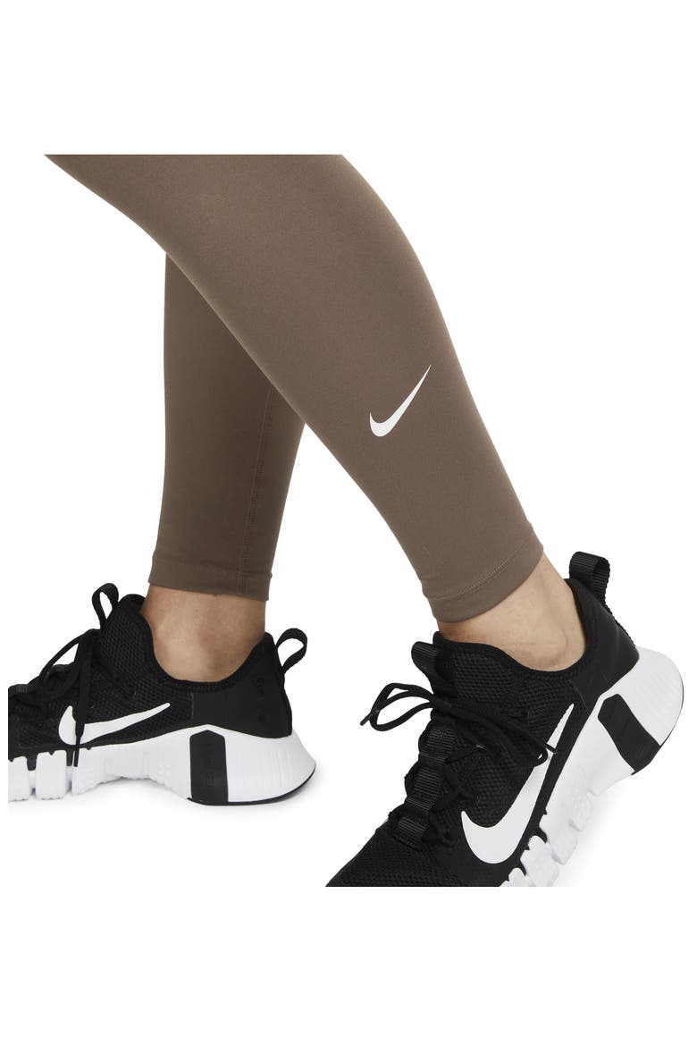 Performance Maternity Leggings, Alternate, color, IRONSTONE/ WHITE