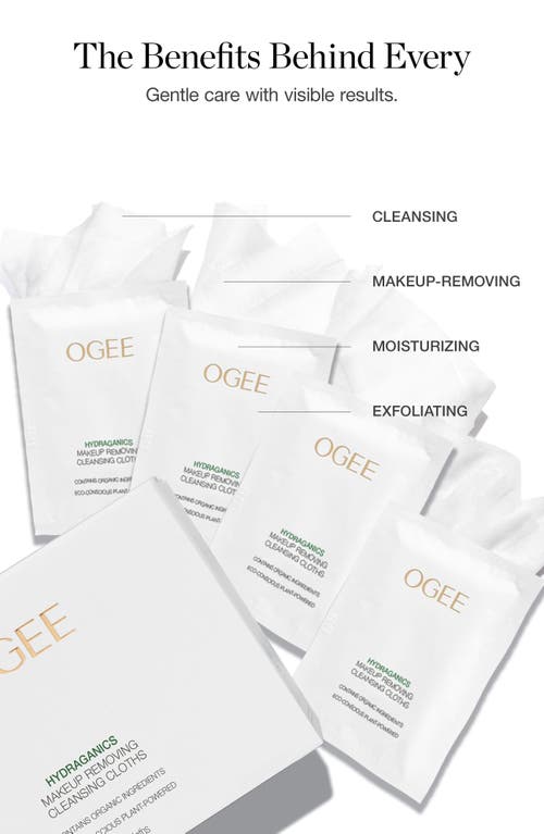 Ogee 20-pack Cleansing Cloths