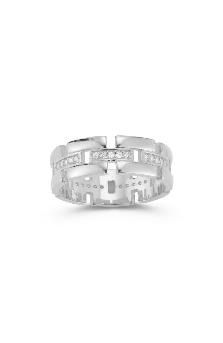 CHLOE AND MADISON Link Band Ring, Main, color,
