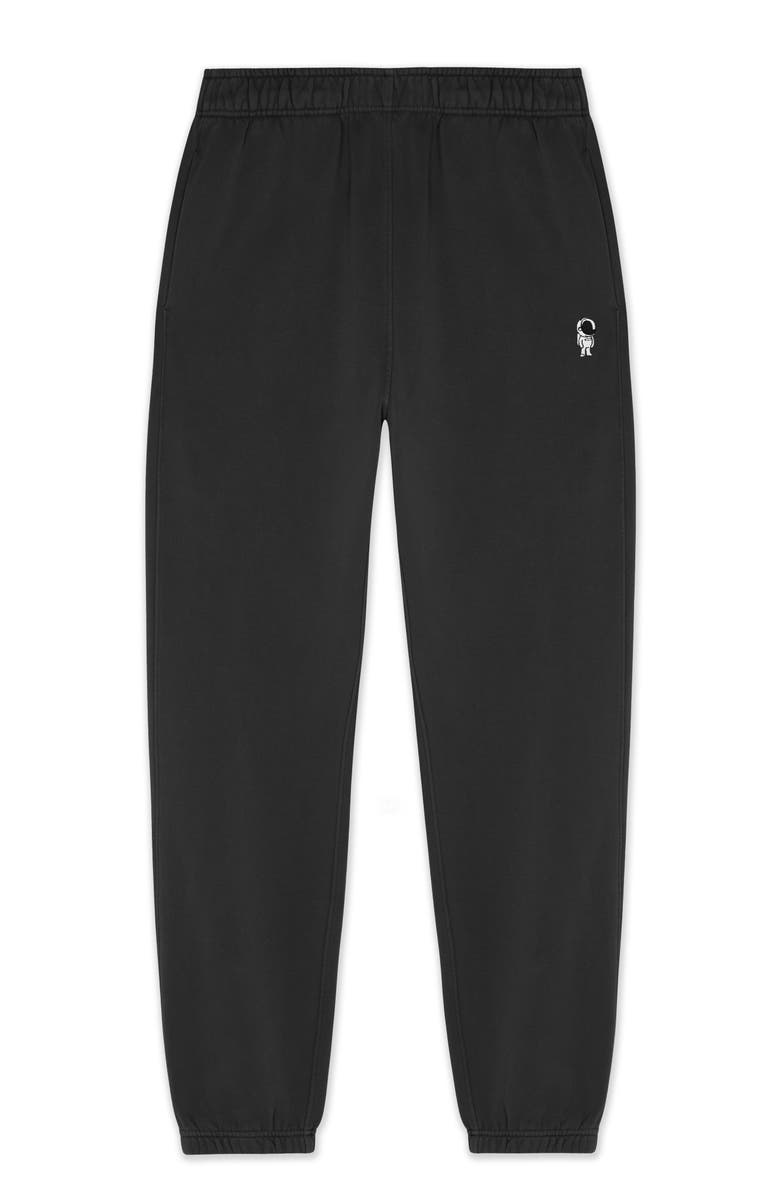 Dalix Astronaut Midweight Relaxed Faded Track Pant, Main, color, Faded Black