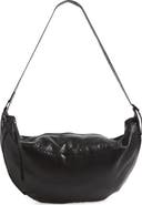 AllSaints Slouch Whipstitched Leather Shoulder Bag