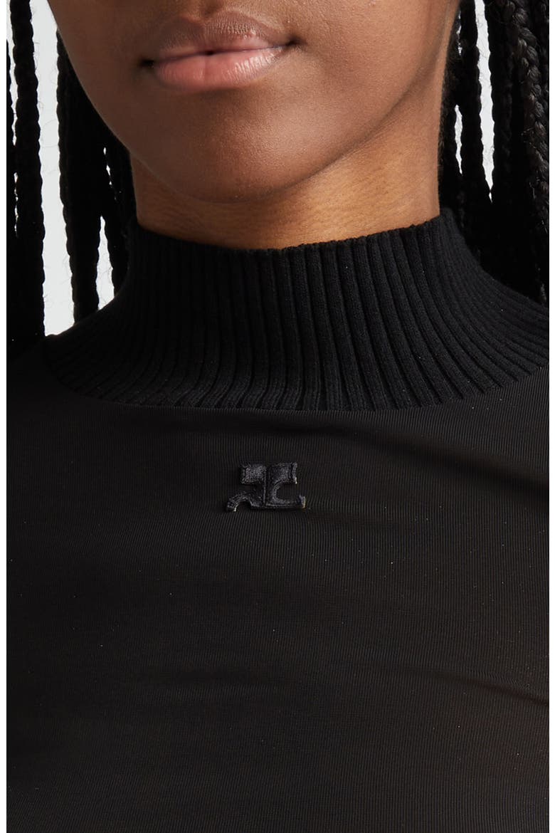 Re-Edition Second Skin Top, Alternate, color, BLACK