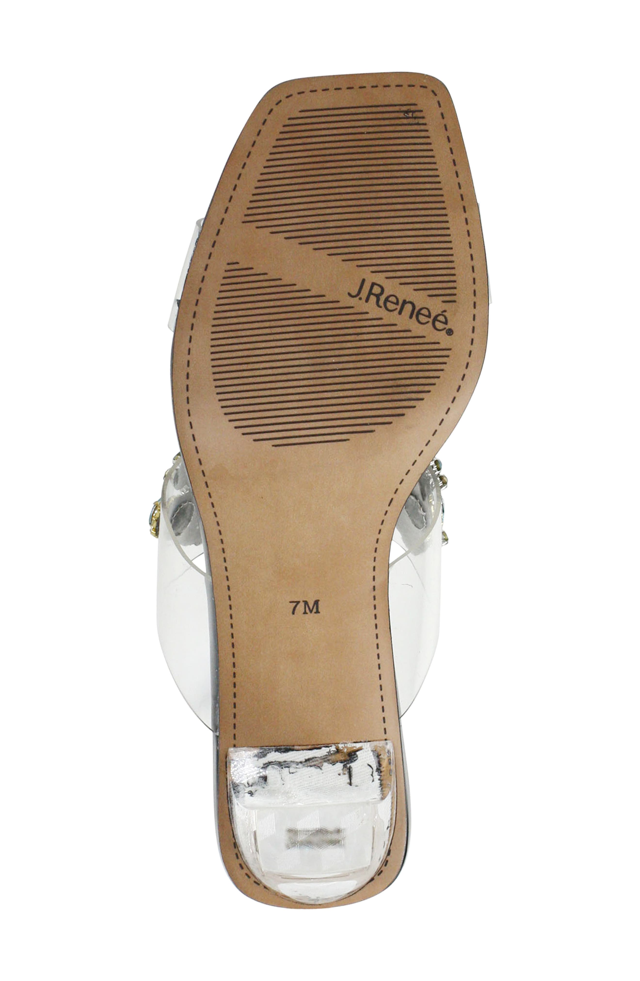 J. Reneé Kamelia Block Heel Sandal, Alternate, color, 