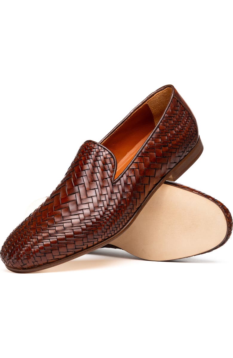 Zelli Italia Rizzo Loafer, Alternate, color, Cognac