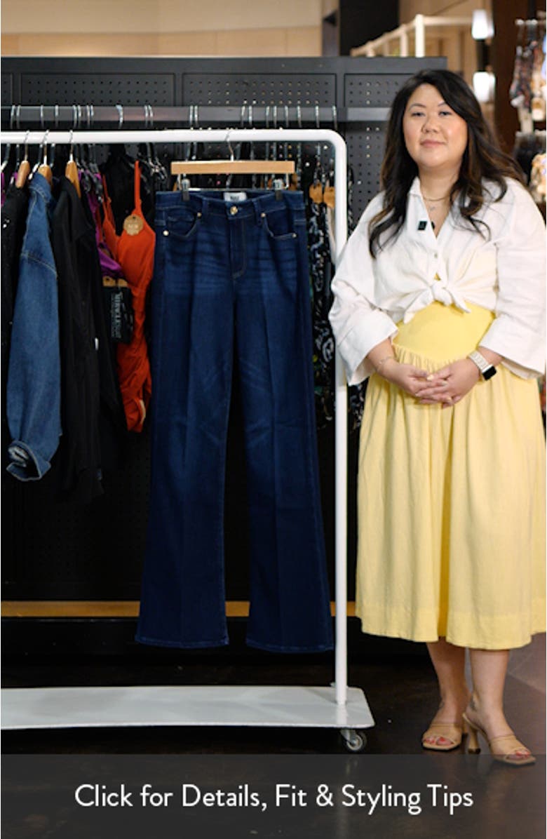Laurel Canyon High Waist Bootcut Jeans, sales video thumbnail