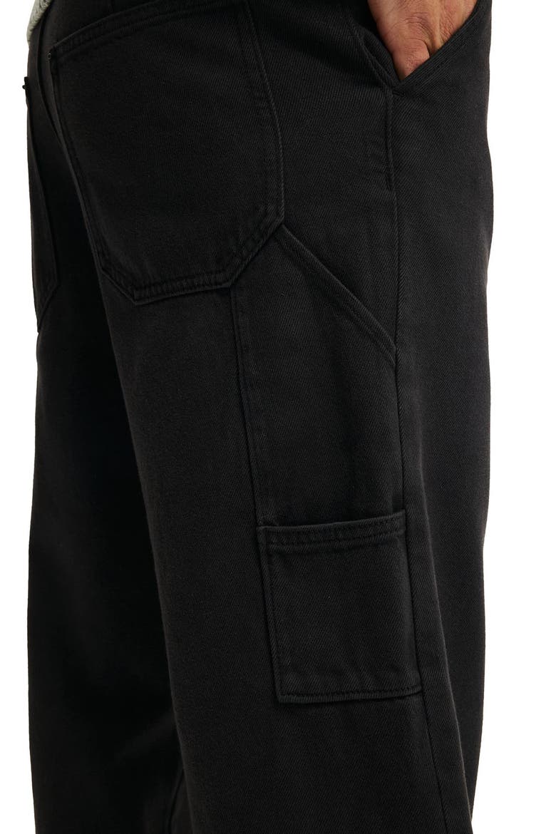 Men's Baggy Worker Pant, Alternate, color, Black