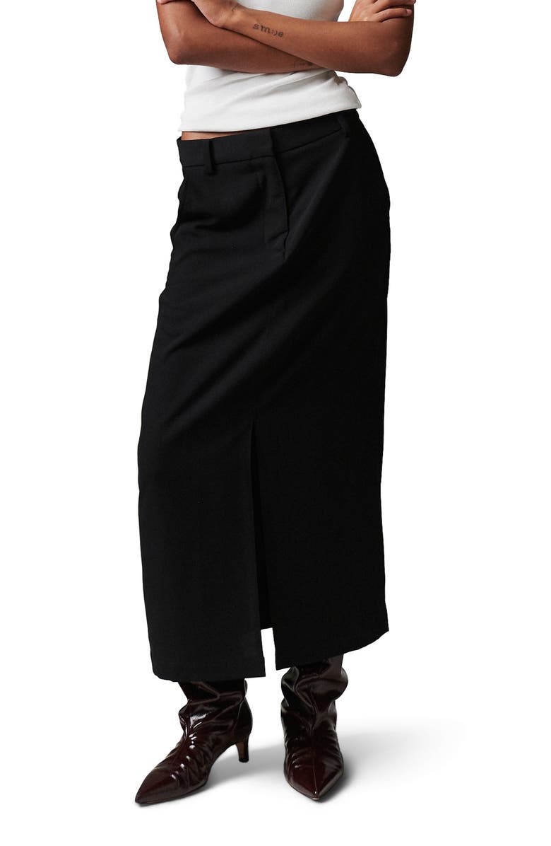 DAY Birger et Mikkelsen Anno Front Slit Pencil Skirt, Alternate, color, Black
