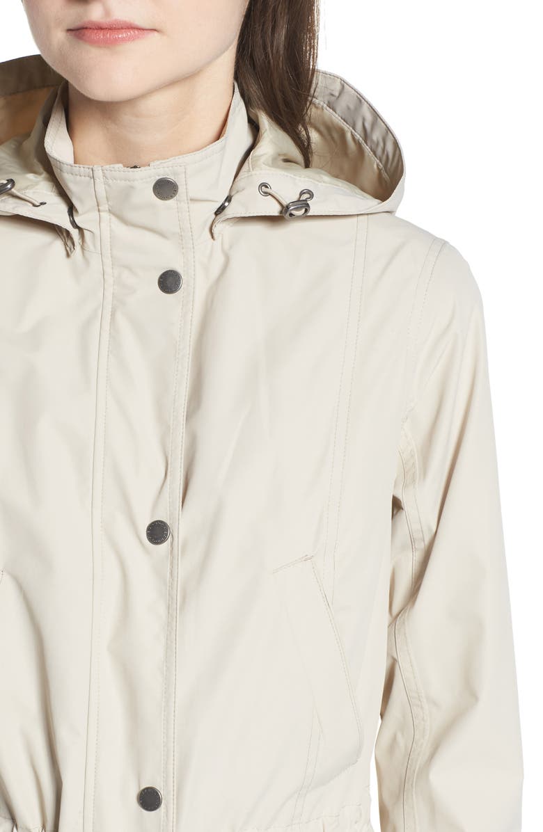 Barbour Kinnordy Waterproof Hooded Jacket, Alternate, color, 
