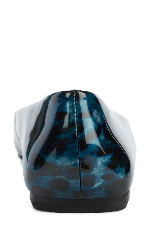 Donna Karan Kylee Ballet Flat In Oxide Blue