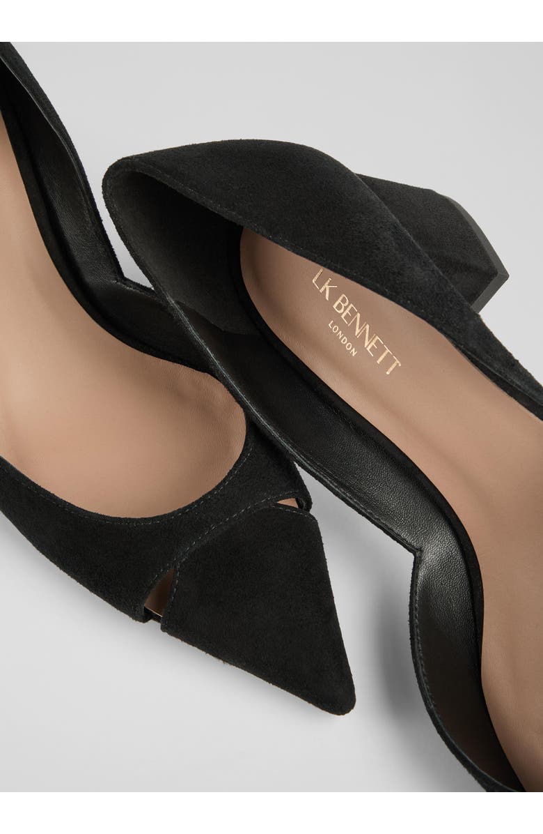 LK Bennett Cecile Pointed Toe Pump, Alternate, color, Black