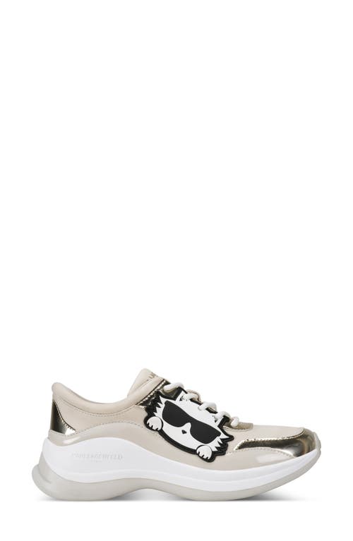 Karl Lagerfeld Paris Coty Sneaker In Neutral