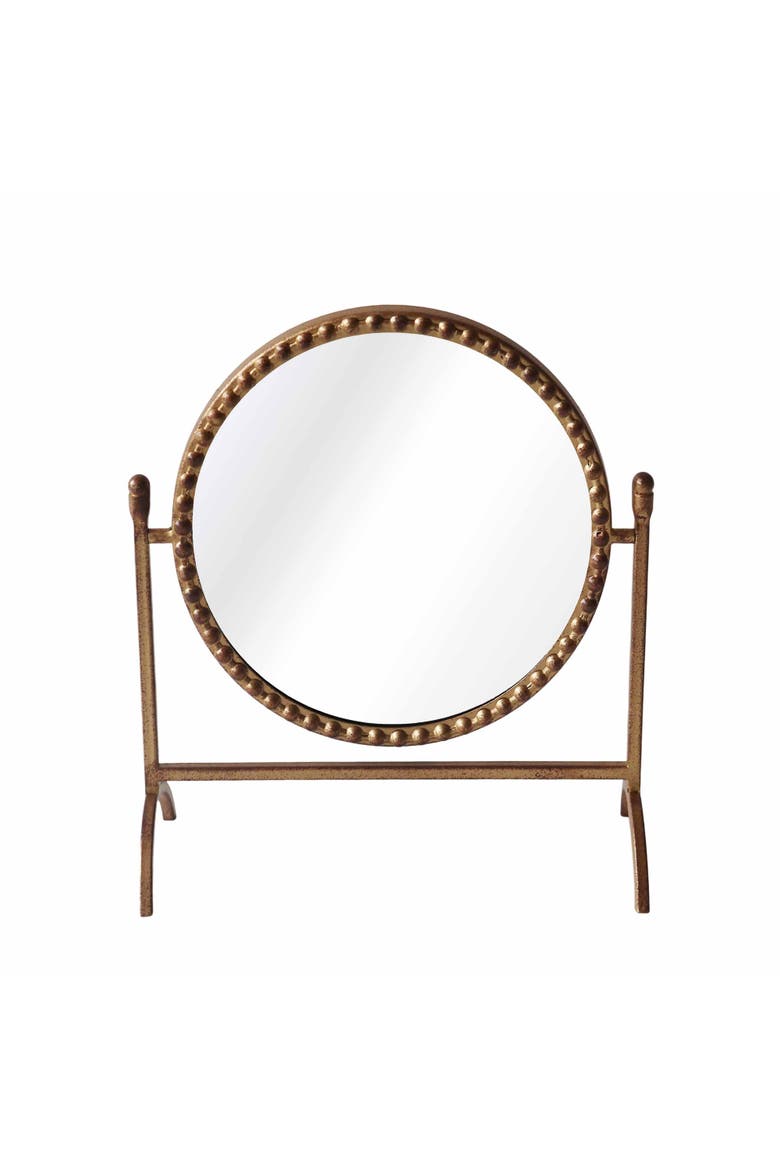 Glass Table Top Mirror, Main, color, Brown