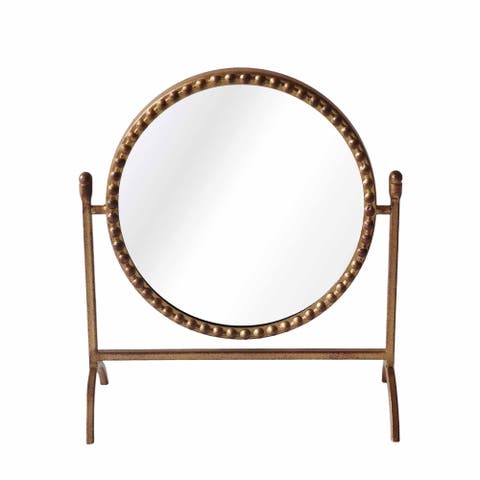 Glass Table Top Mirror