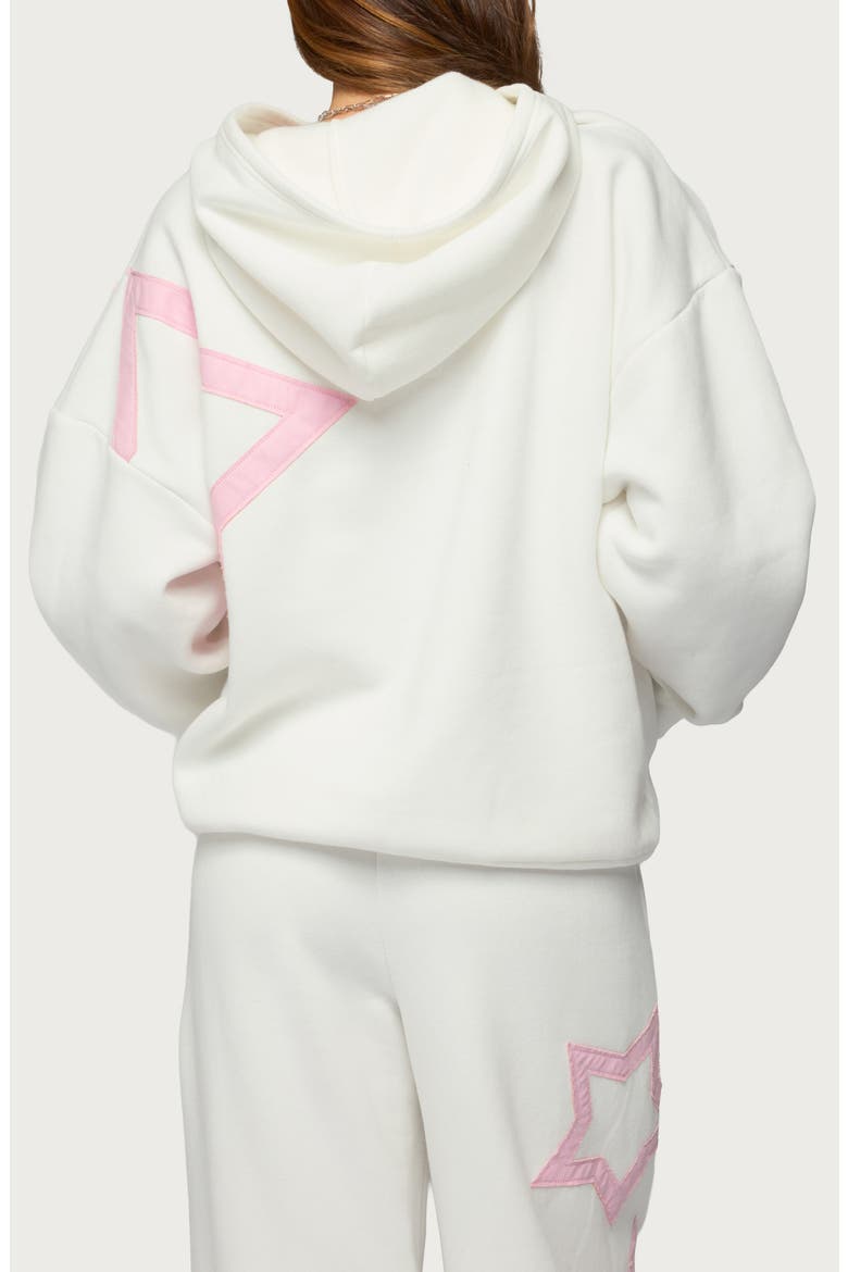 Starly Oversize Hoodie, Alternate, color, WHITE
