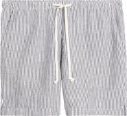 ALEX CRANE Bo Linen Drawstring Shorts
