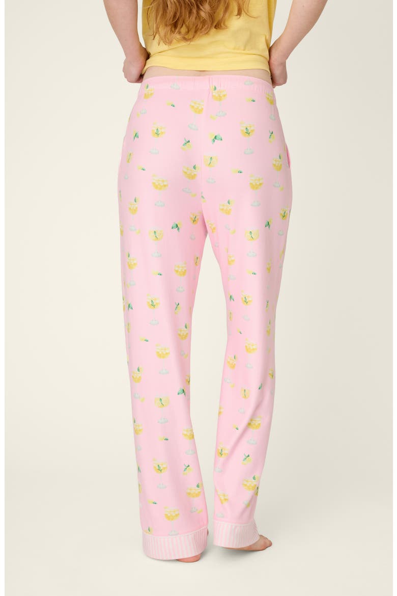 La Dolce Spritz Pajamas Pants, Alternate, color, PASTEL PINK