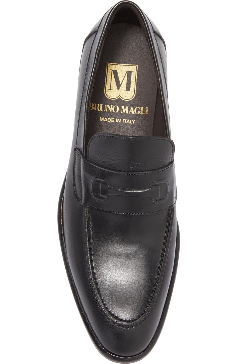M BY BRUNO MAGLI Seth Embossed Horsebit Loafer, Alternate, color,