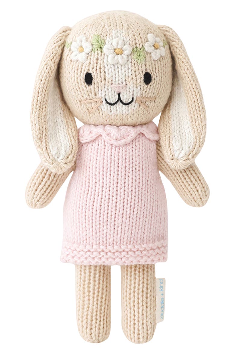 Tiny Hannah The Bunny Blush Stuffed Animal, Main, color, PINK