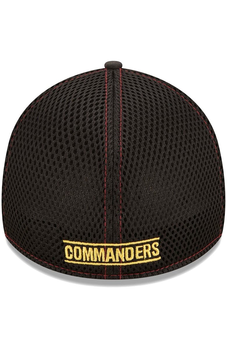 New Era Men's New Era Camo/Black Washington Commanders Logo Neo 39THIRTY Flex Hat, Alternate, color,