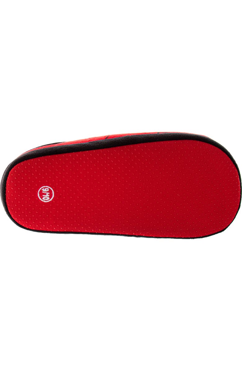 Spider-Man Marvel Spiderman Slippers - Cozy, Plush, and Fun House Shoes, Alternate, color, Red