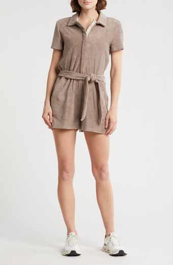 Beyond Yoga Tropez Tie Waist Romper