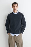 COS Cotton-chenille Crew-neck Sweater