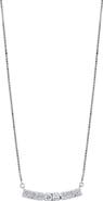 Bony Levy Diamond Bar Pendant Necklace