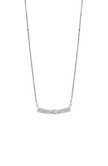Bony Levy Diamond Bar Pendant Necklace