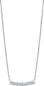 Bony Levy Diamond Bar Pendant Necklace