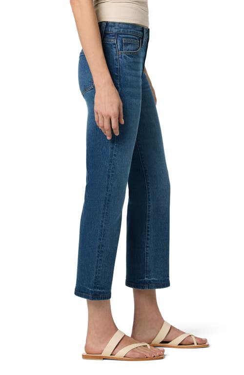 Joe's High Waist Crop Bootcut Jeans In Blue