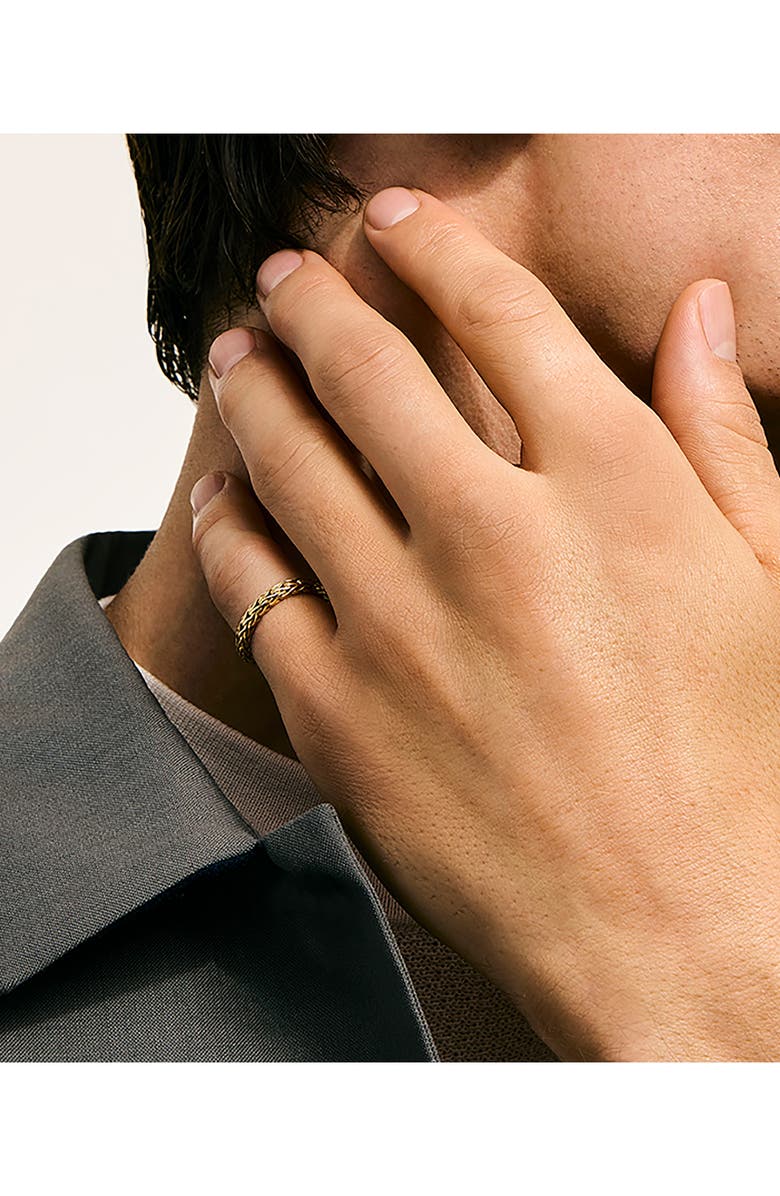 John Hardy Icon Ring, 3.5mm, Alternate, color, Gold