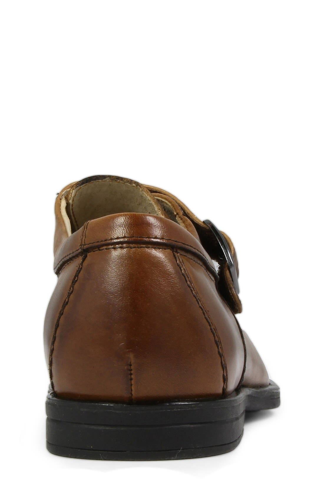 'Reveal' Monk Strap Slip-On, Alternate, color, COGNAC