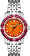 SPINNAKER Fleuss 40 Sunset Amber Automatic Bracelet Watch, 40mm