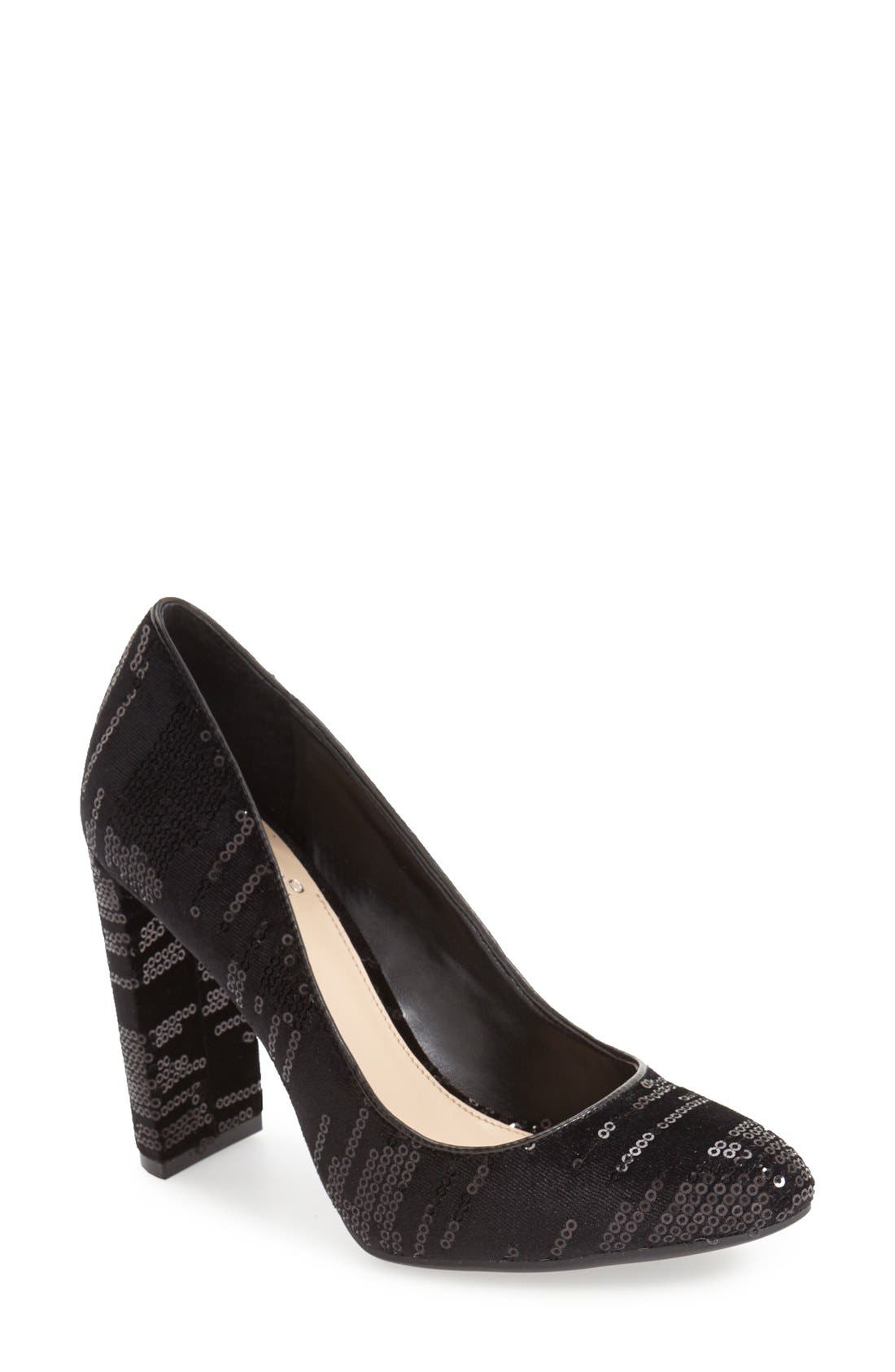 Vince Camuto 'Danea' Block Heel Pump, Main, color, 