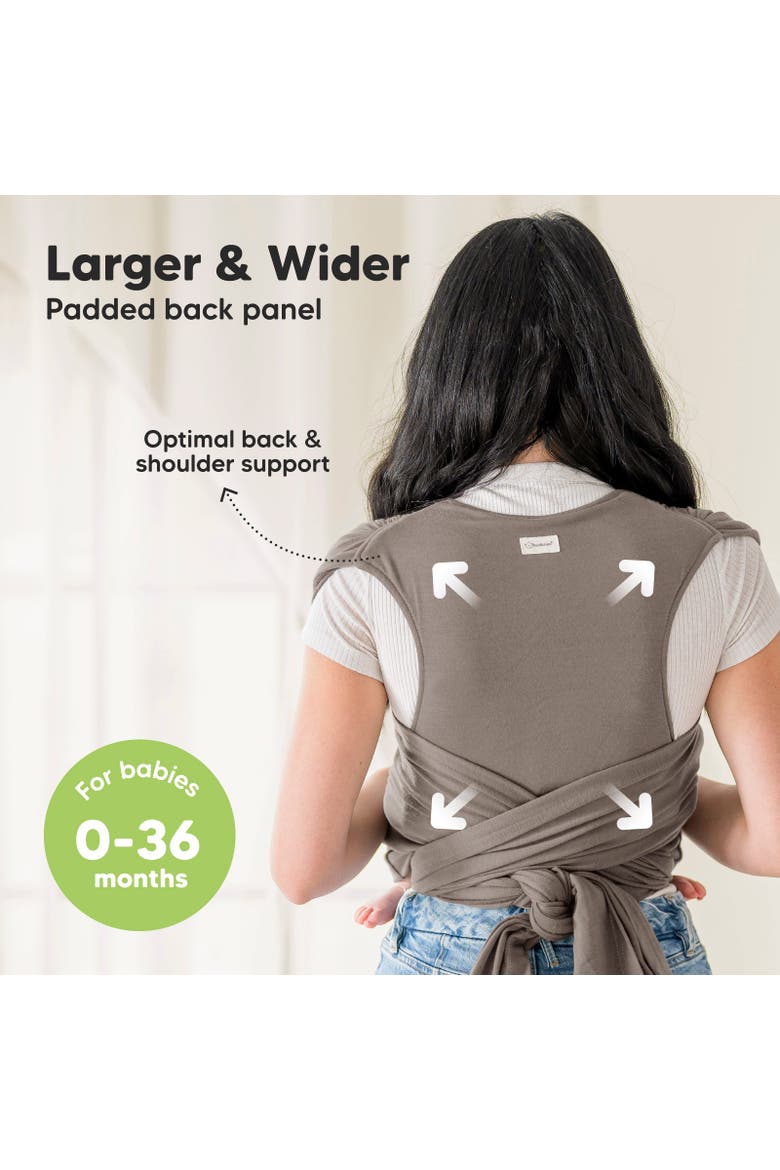 D-Lite Wrap Carrier, Alternate, color, Copper Gray