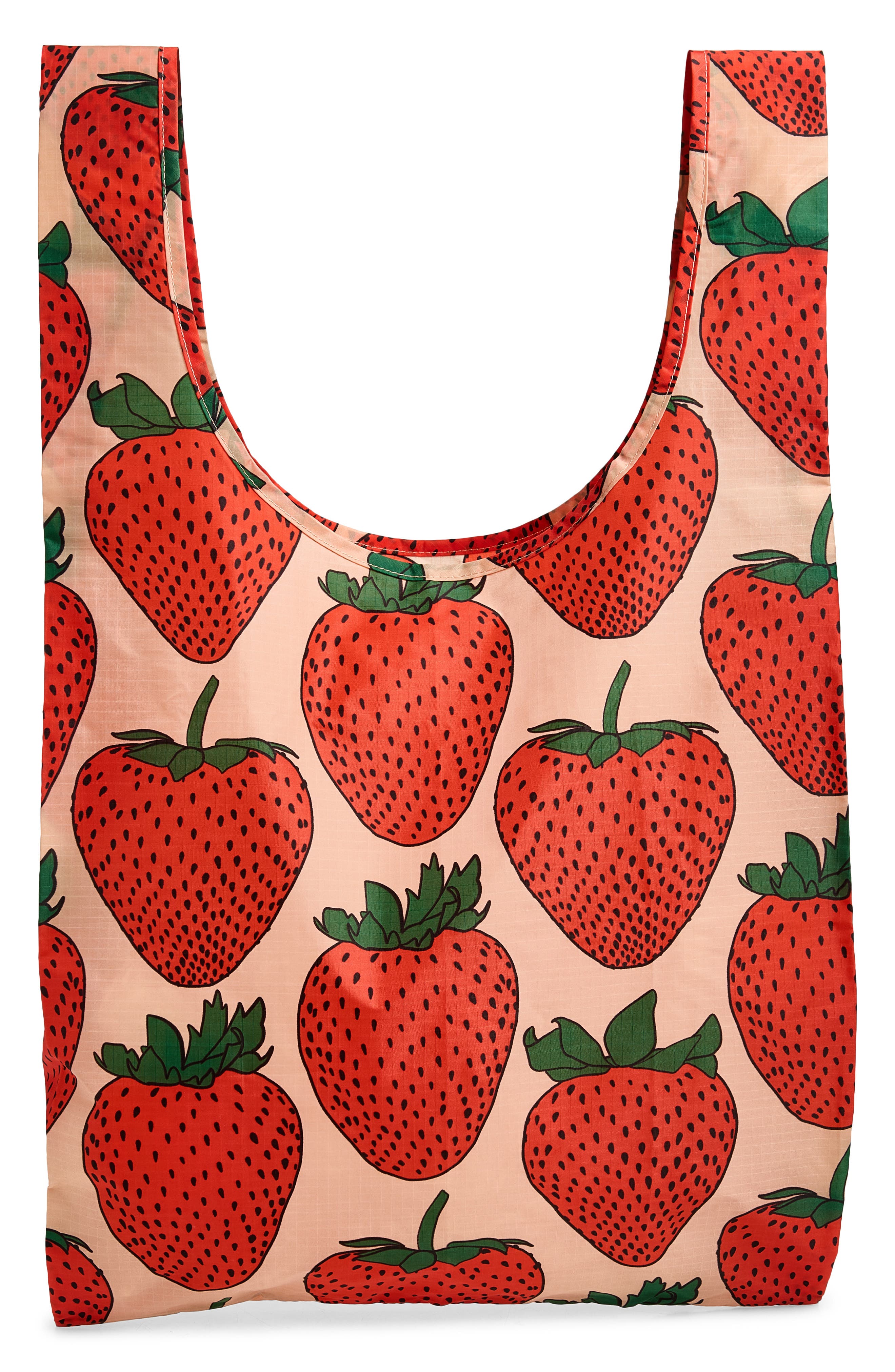 Standard Baggu Bag, Alternate, color, STRAWBERRY