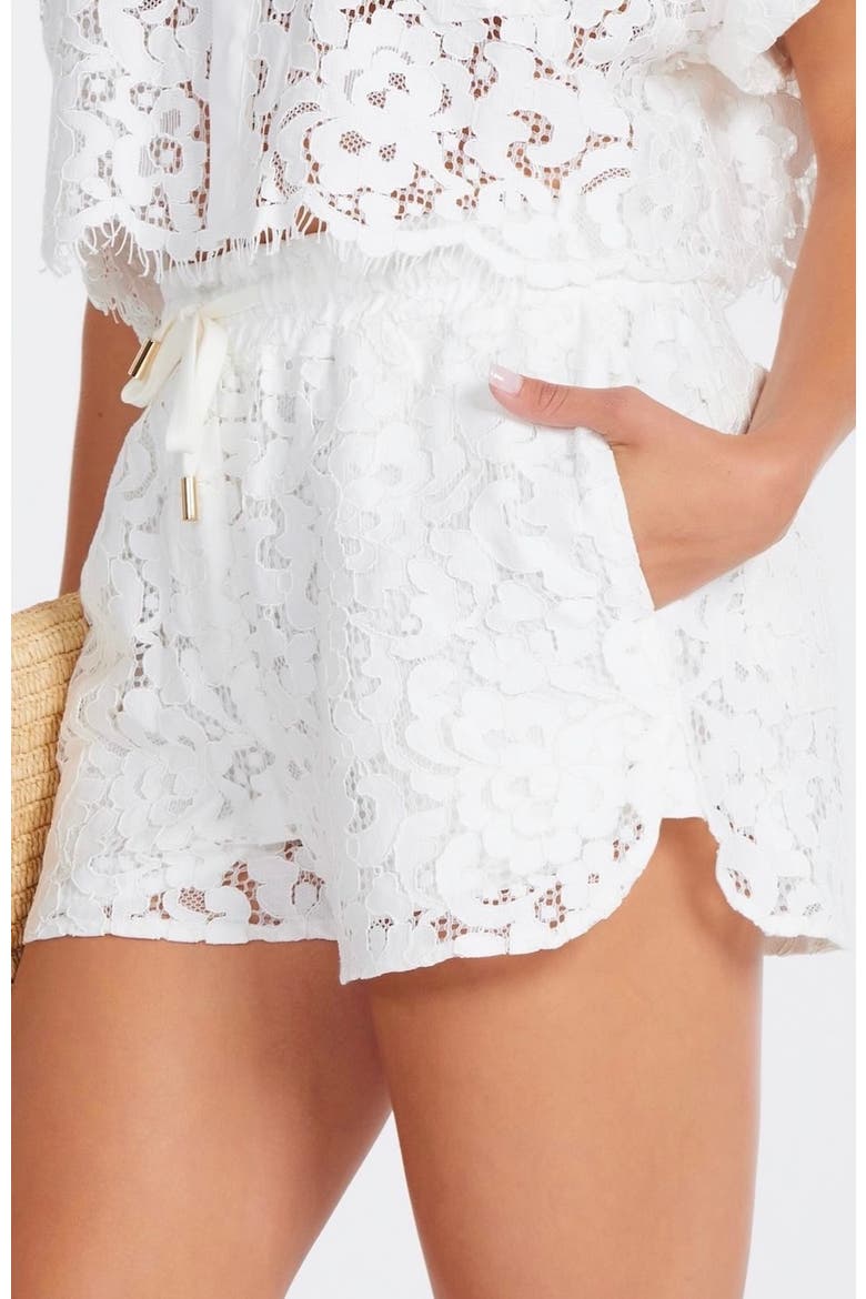 Josephine Lace Short, Alternate, color, Salt