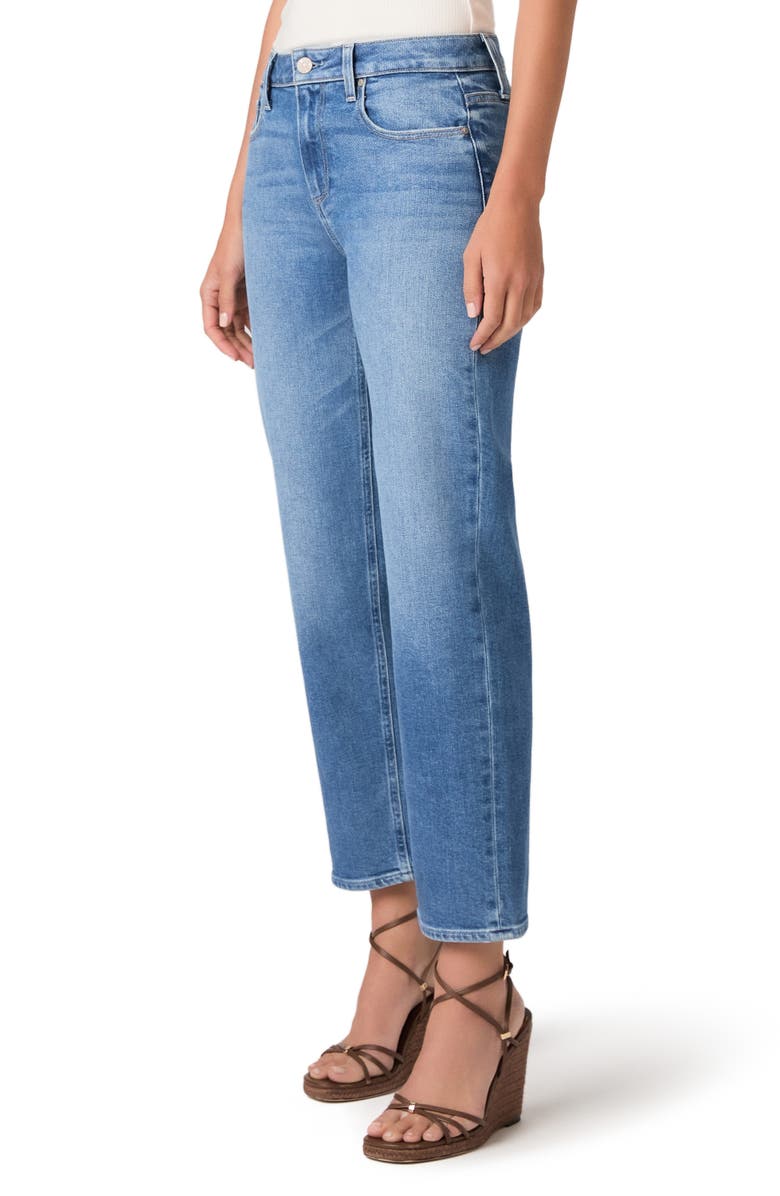 PAIGE Mason Mid Rise Ankle Straight Leg Jeans, Alternate, color, Eames