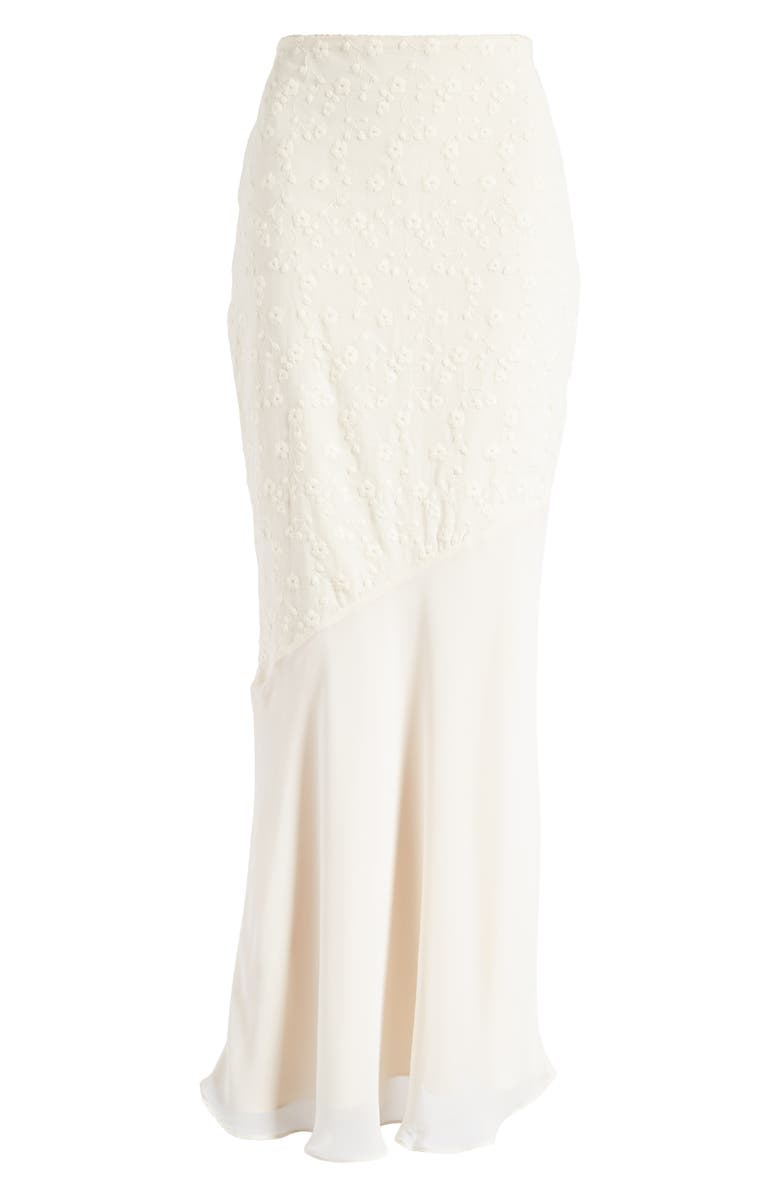 HOUSE OF CB Lana Mermaid Skirt, Main, color, Vintage Cream