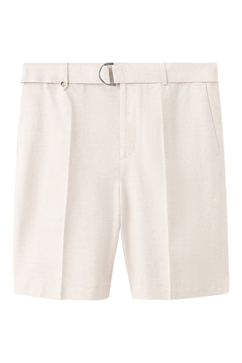 Regular Fit Bermuda Shorts, Main, color, ECRU