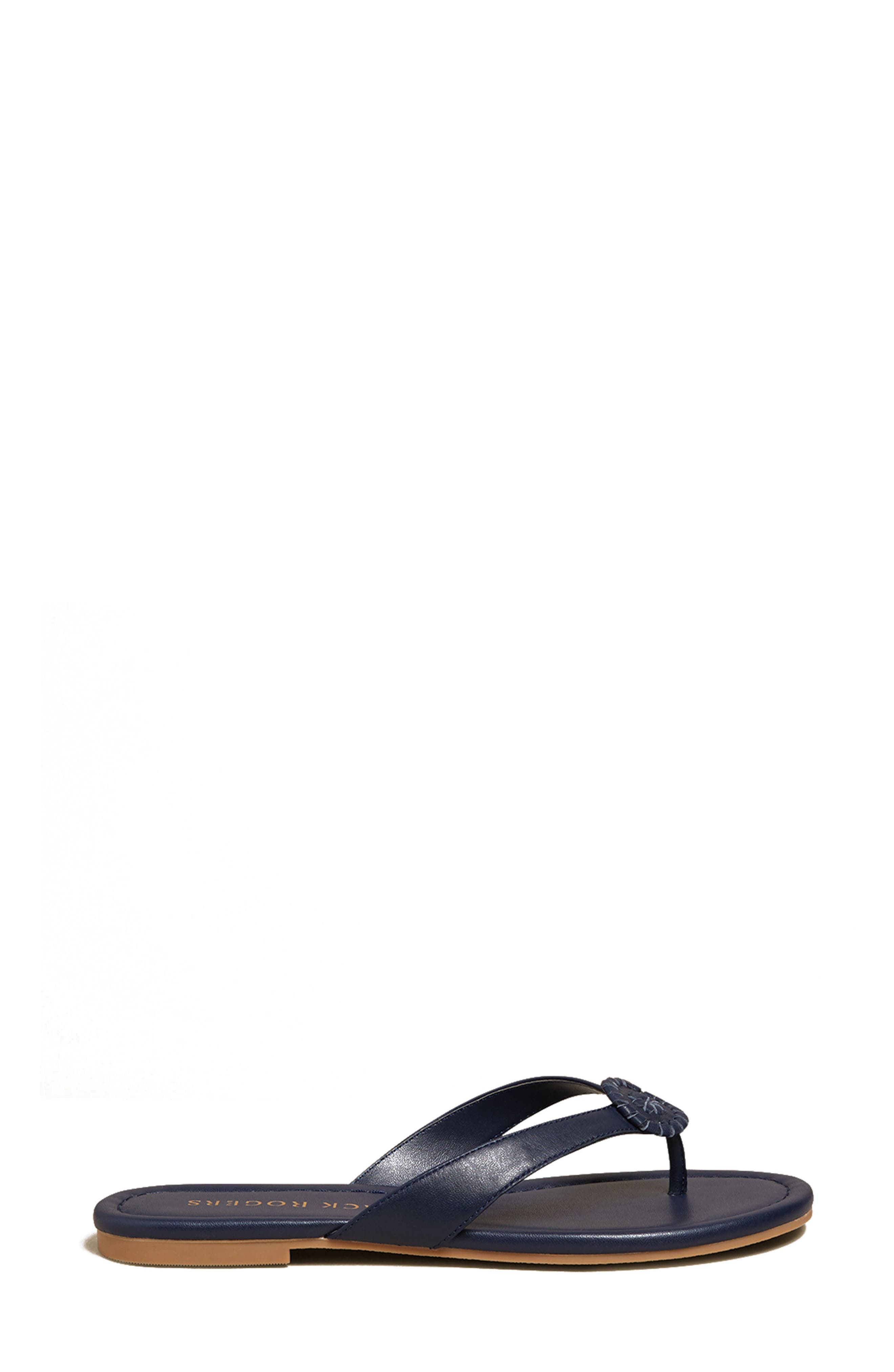 Rowan Flip Flop, Alternate, color, MIDNIGHT LEATHER