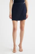 BOSS Vandera Wrap Front Miniskirt