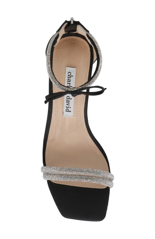 Charles David Rafael Ankle Strap Sandal In Black