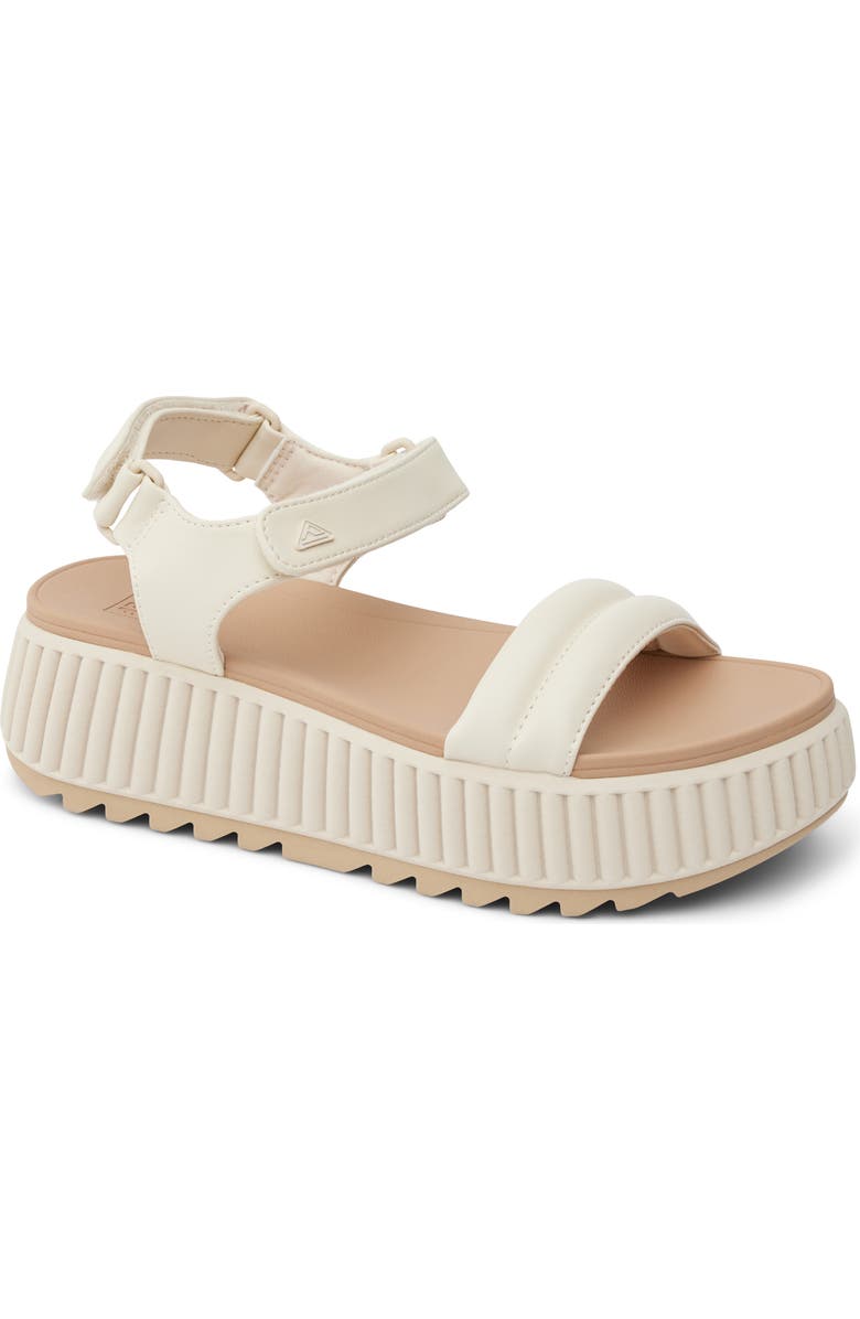Reef Vista Platform Ankle Strap Sandal, Main, color,