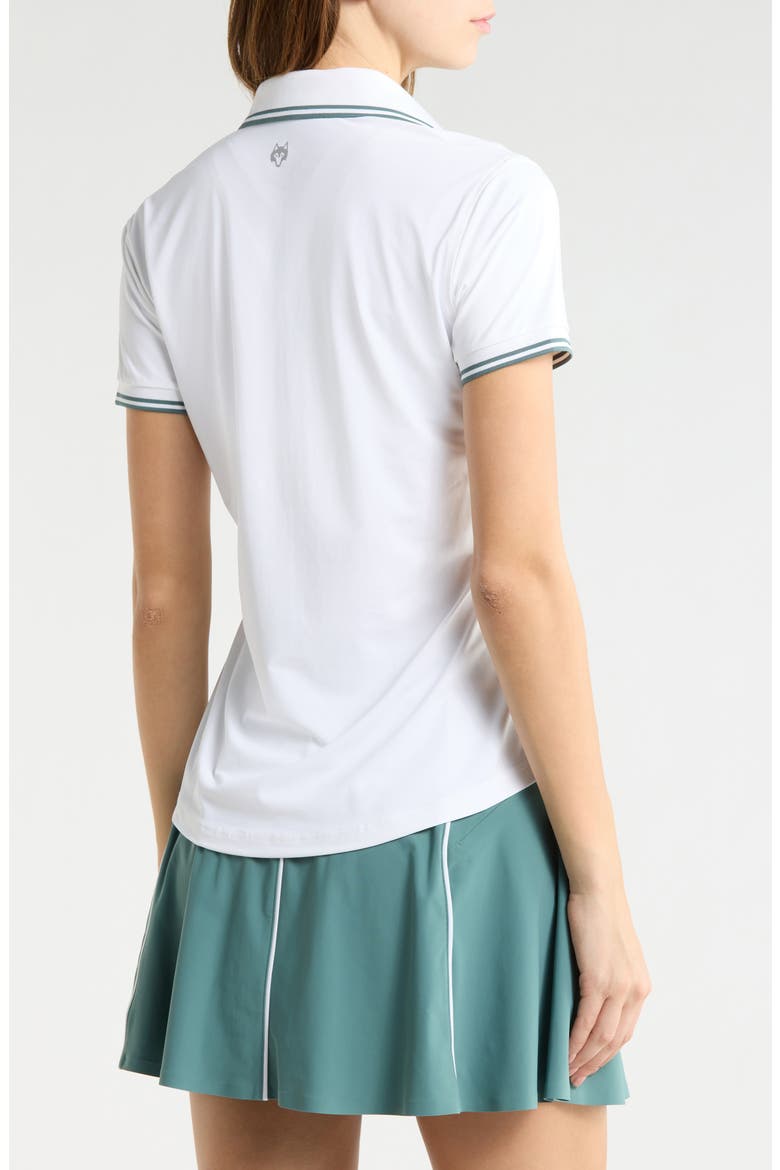 Luxe Scarlett Polo, Alternate, color, ARCTIC