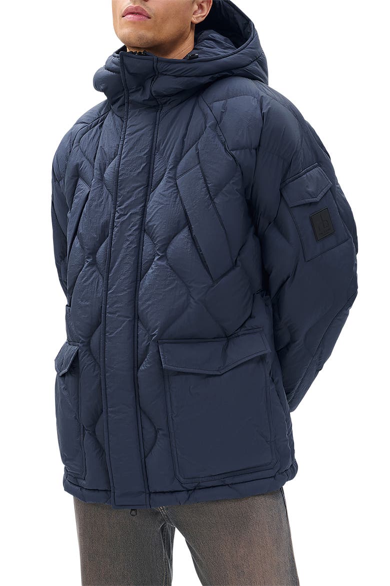 Dane Quilted Shield Jacket, Alternate, color, SALUTE