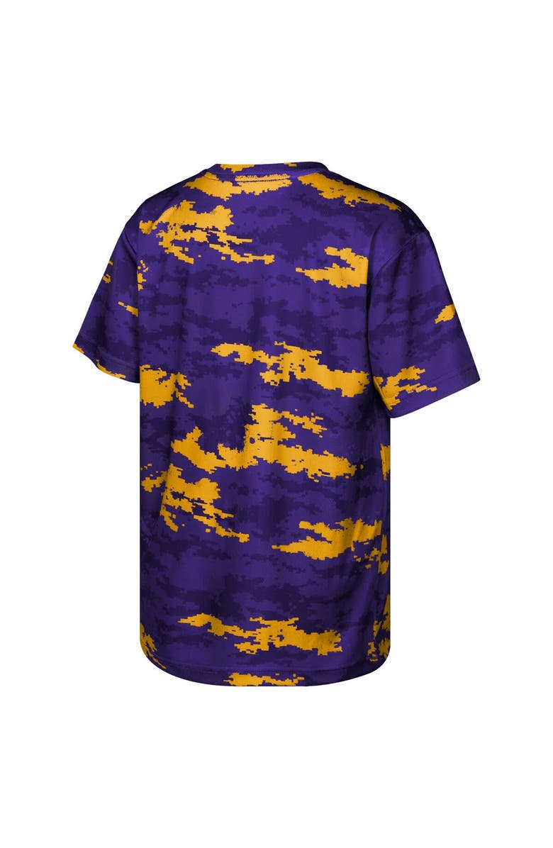 Outerstuff Youth Purple LSU Tigers Scrimmage Sublimated T-Shirt, Alternate, color, Purple